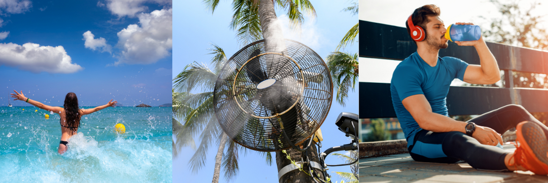 6 Ways to Use Water to Stay Cool and Control Sweat